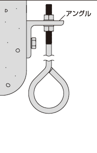 チェーン吊り用ハンガー 施工方法